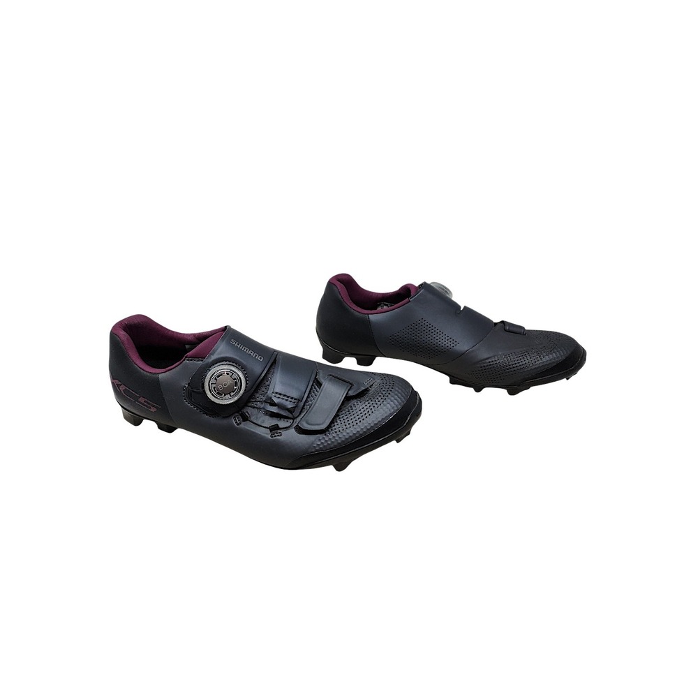 Shimano XC5 MTB BOA Cycling Shoes 40 Women 7.8 Black SH-XC502W Gravel Trail SPD